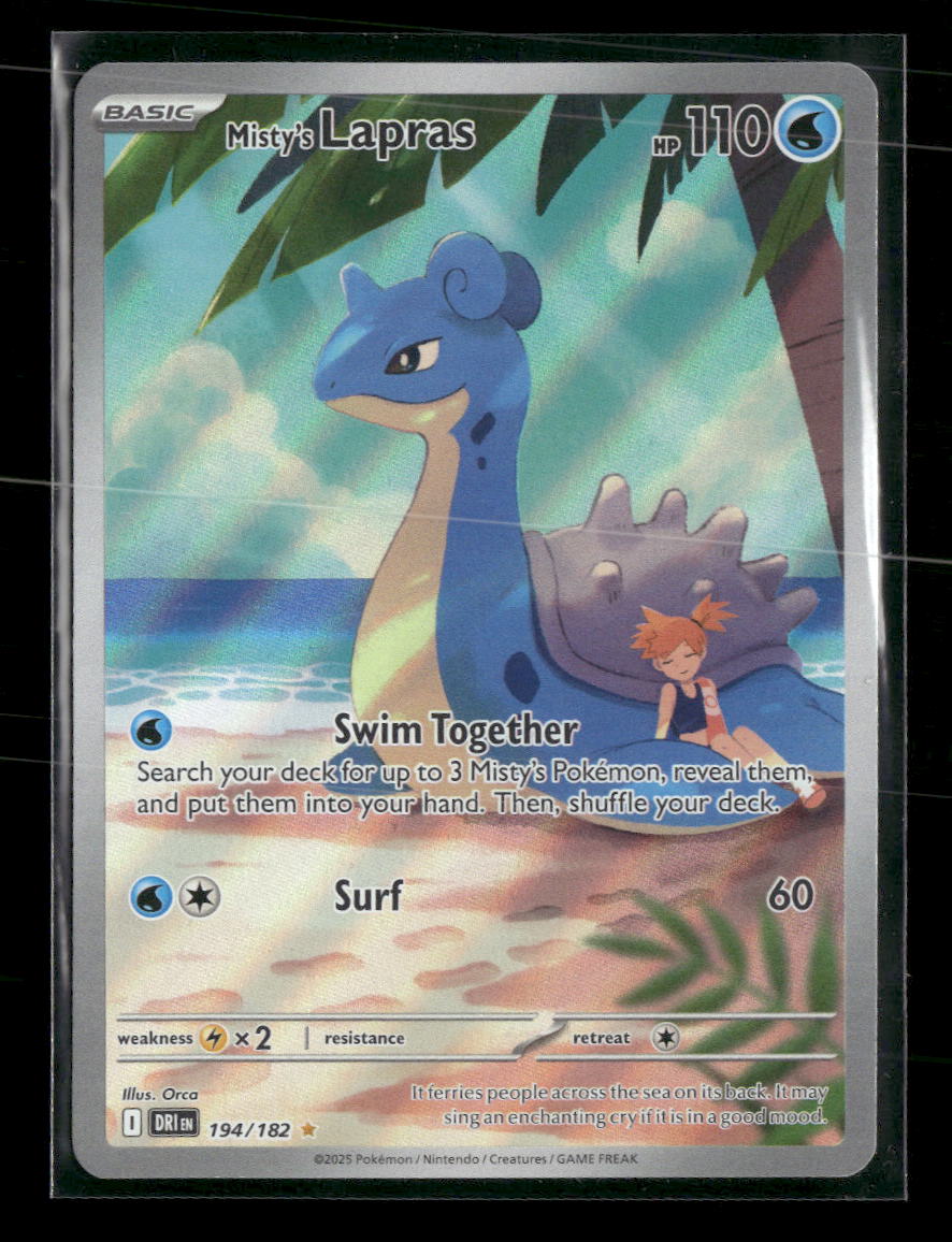 SV10: Destined Rivals Misty's Lapras #194/182