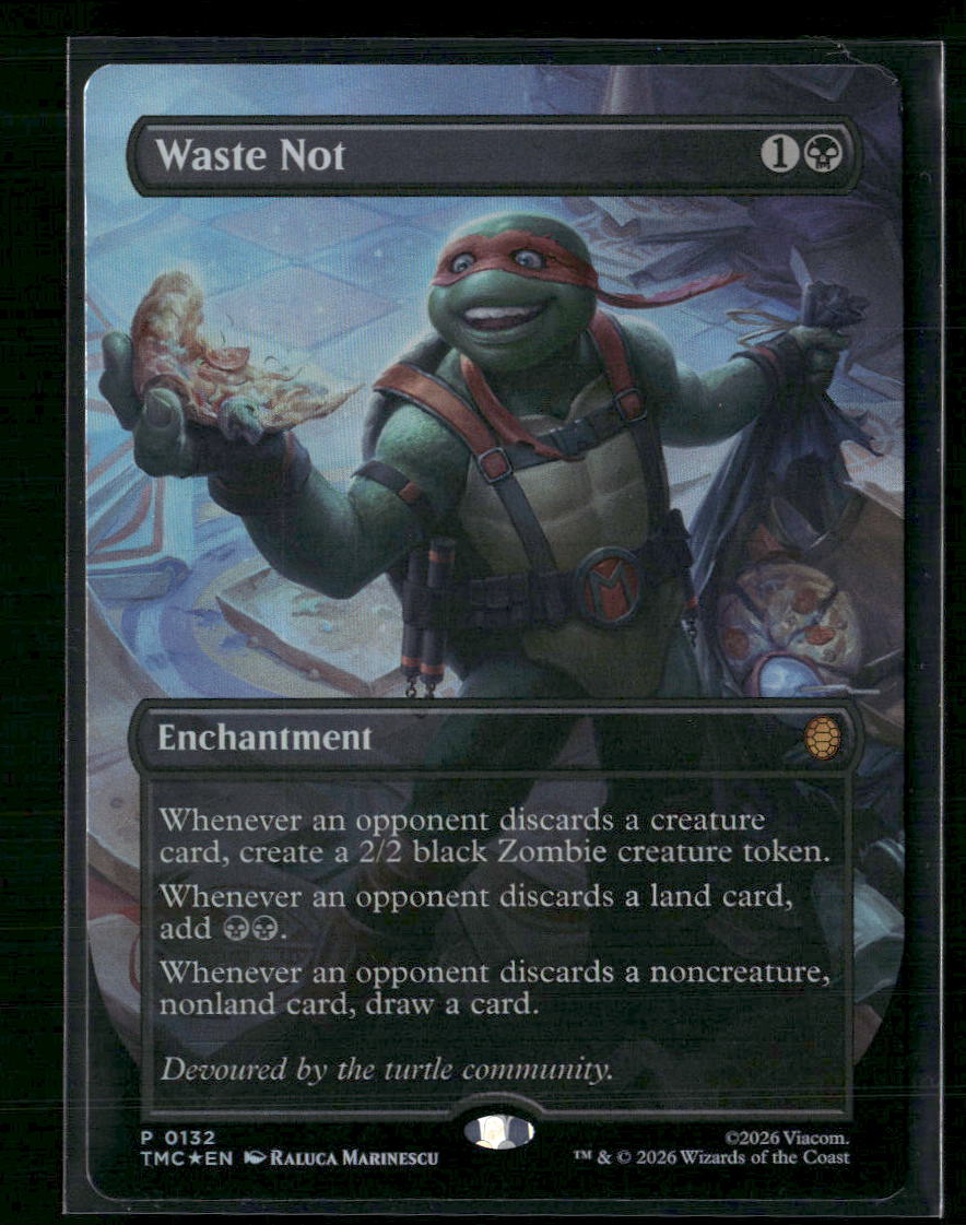 Commander: Teenage Mutant Ninja Turtles Waste Not (Borderless) #132