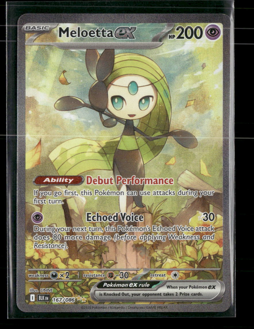 SV: Black Bolt Meloetta ex #167/086