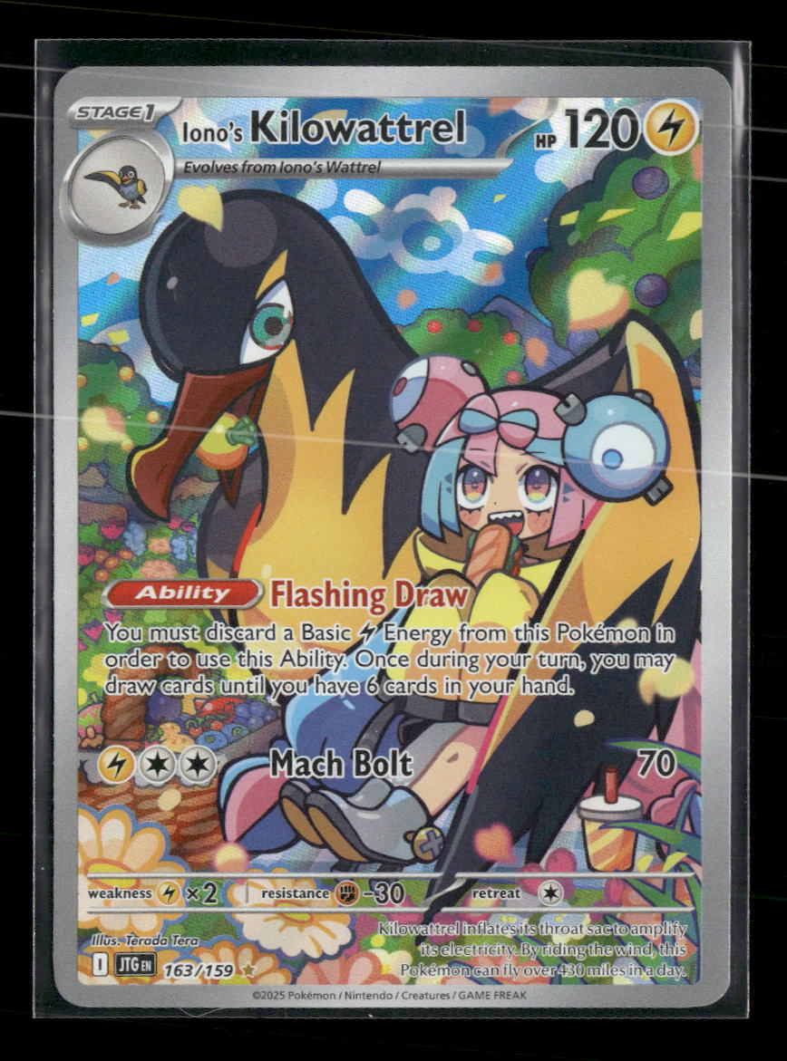 SV09: Journey Together Iono's Kilowattrel #163/159