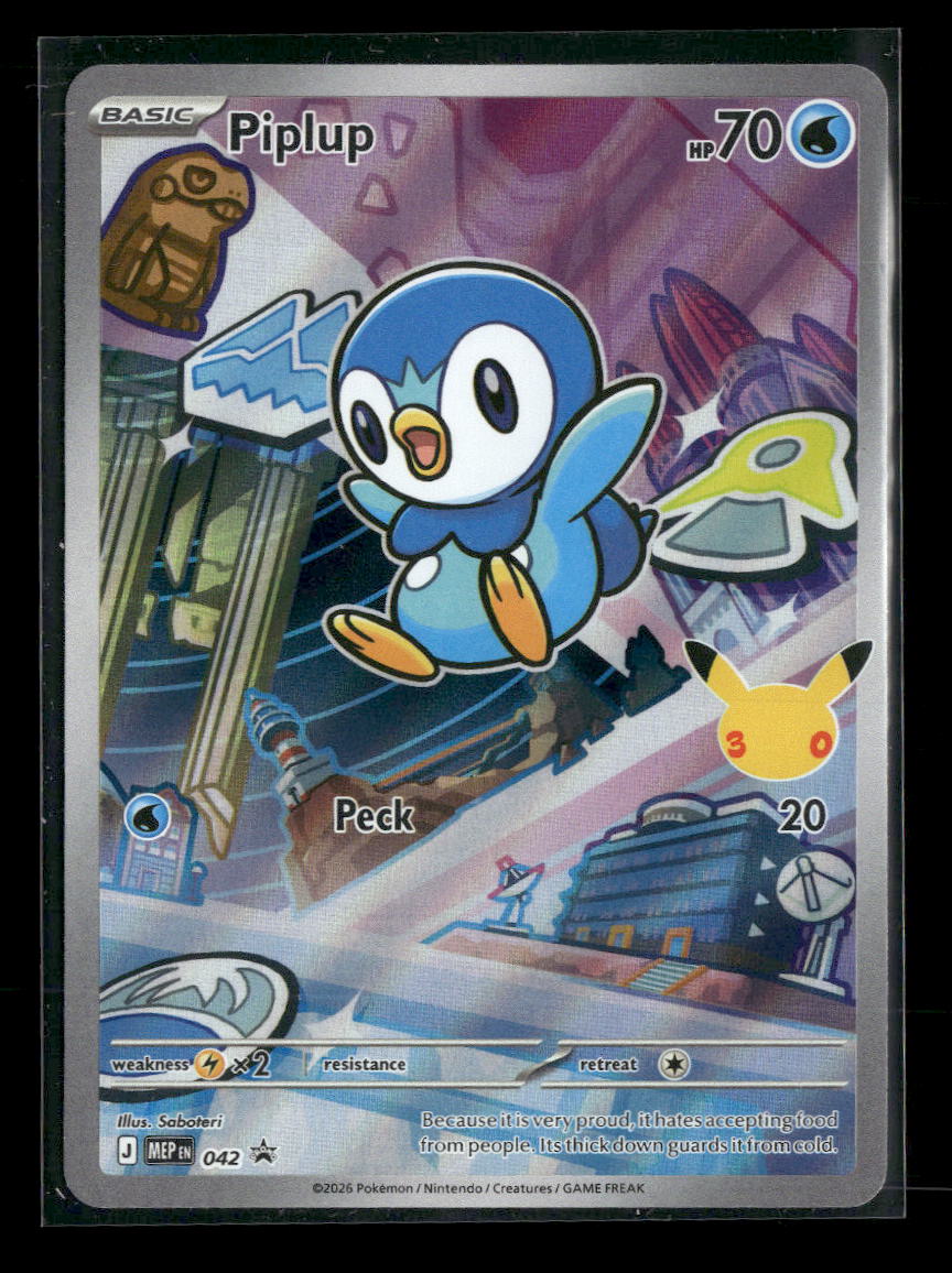 ME: Mega Evolution Promo Piplup #042