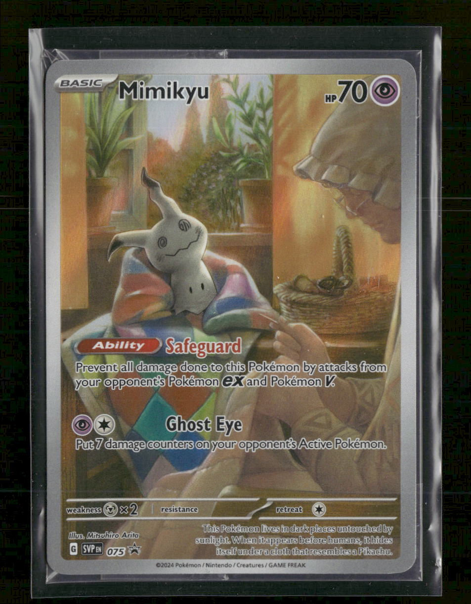 SV: Scarlet & Violet Promo Cards Mimikyu #075