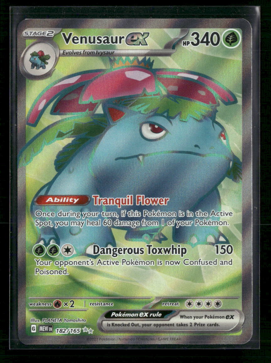 SV: Scarlet & Violet 151 Venusaur ex #182/165