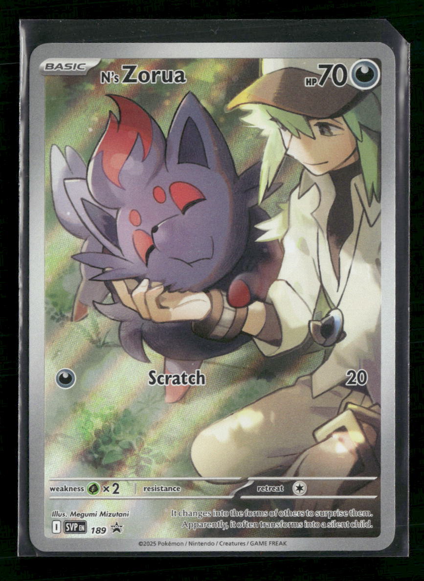 SV: Scarlet & Violet Promo Cards N's Zorua #189
