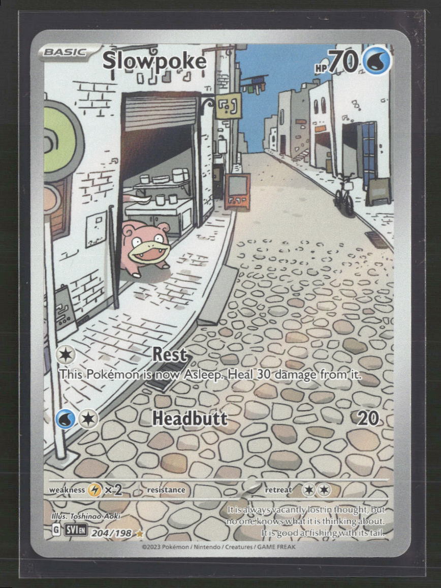 SV01: Scarlet & Violet Base Set Slowpoke #204/198