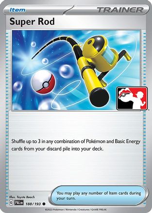 Super Rod 188/193 - Prize Pack Series Cards Holofoil
