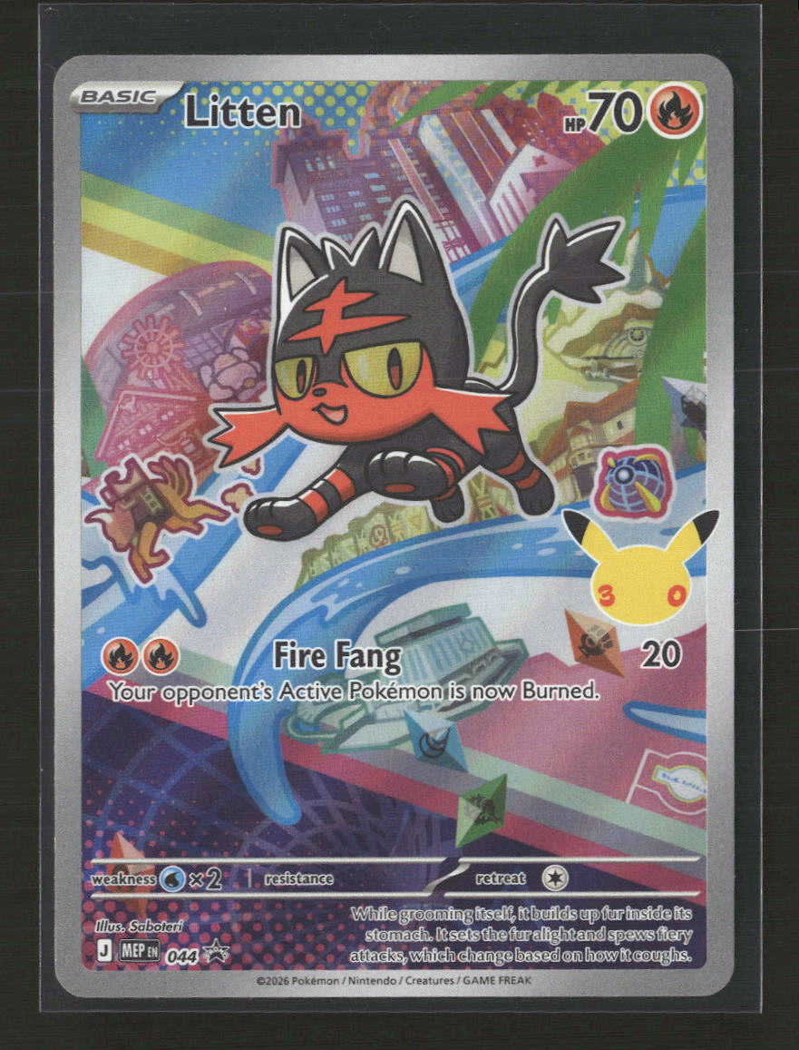 ME: Mega Evolution Promo Litten #044