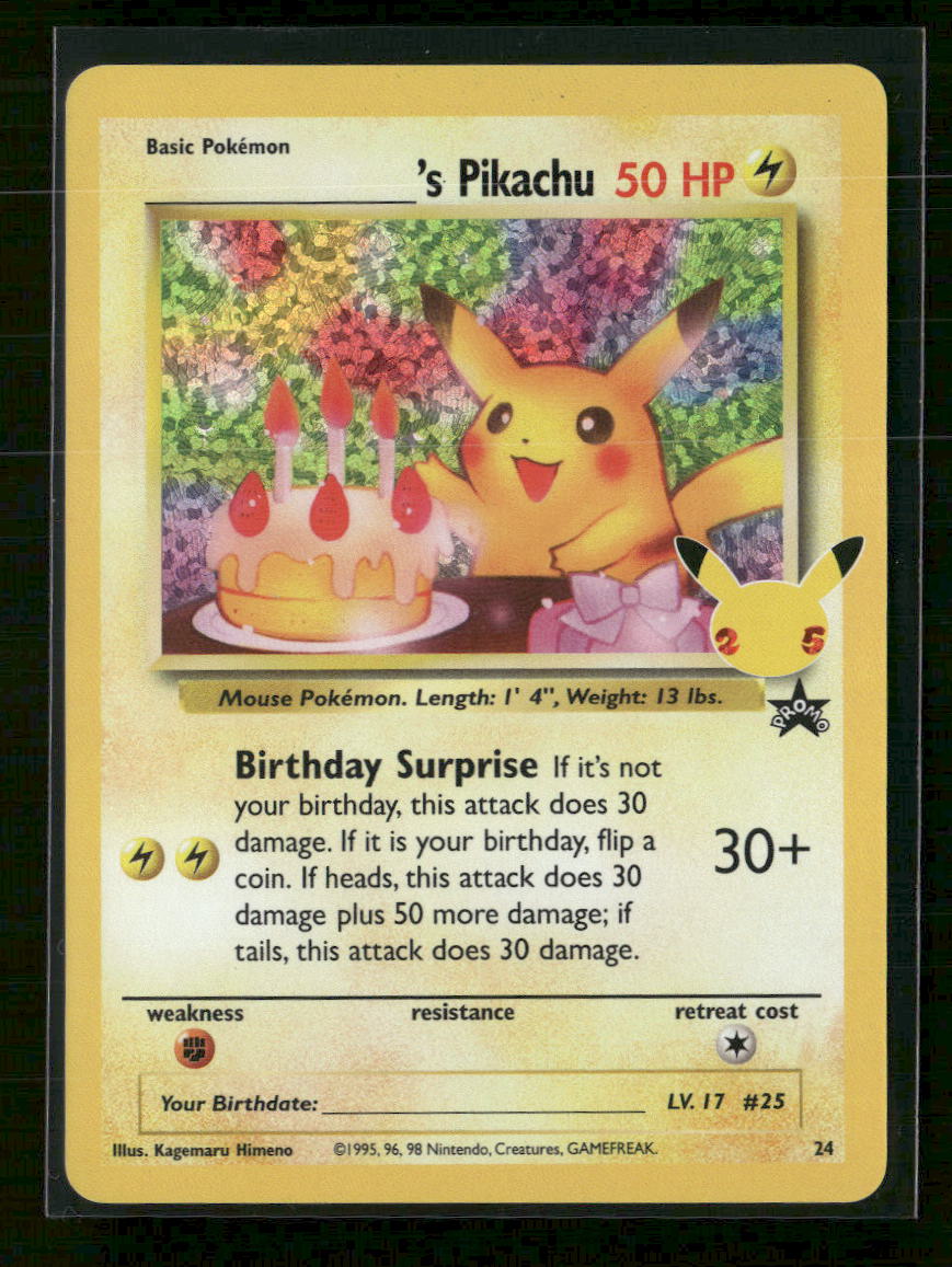 Celebrations: Classic Collection ______'s Pikachu #24/53