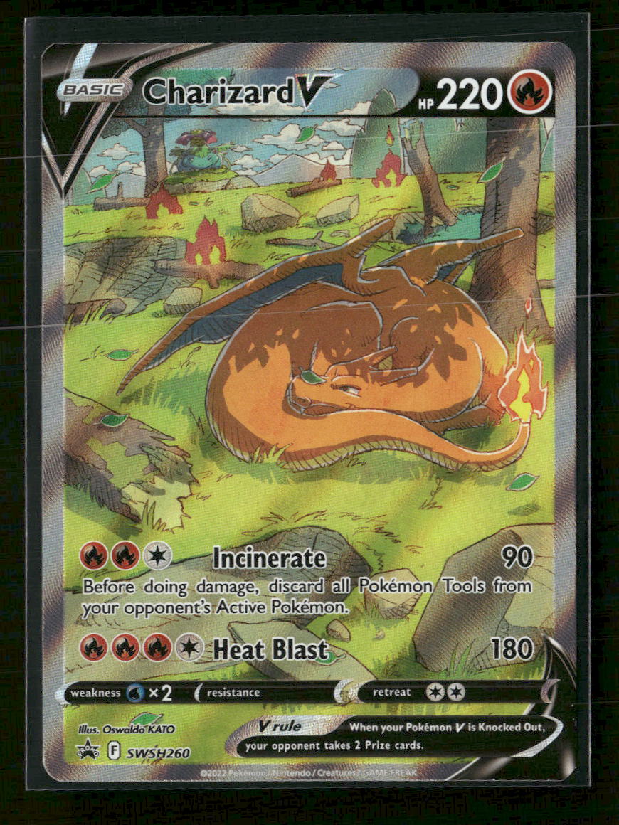 SWSH: Sword & Shield Promo Cards Charizard V #SWSH260