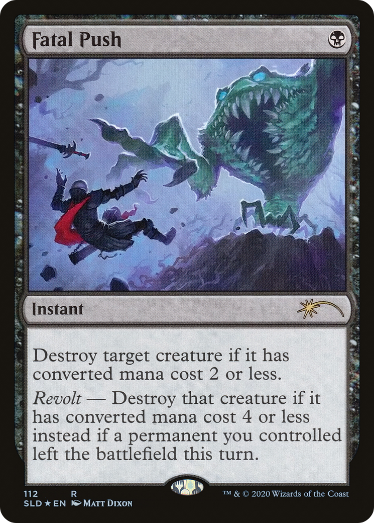 Fatal Push (SLD-112) - Secret Lair Drop Foil