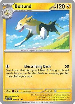 Boltund 059/162 - SV05 Temporal Forces Reverse Holofoil