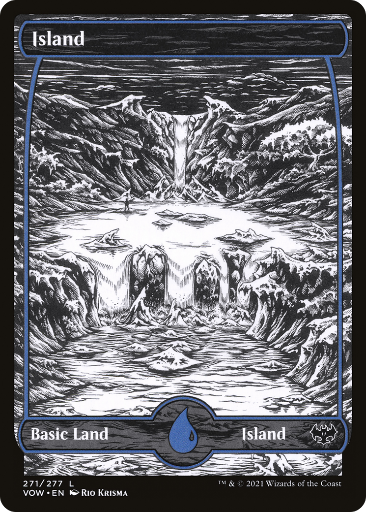 Island (VOW-271) - Innistrad: Crimson Vow: (Showcase)