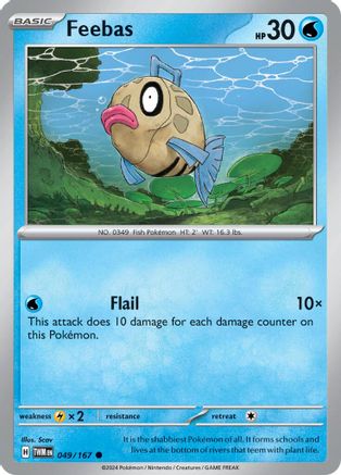 Feebas 049/167 - SV06 Twilight Masquerade Reverse Holofoil