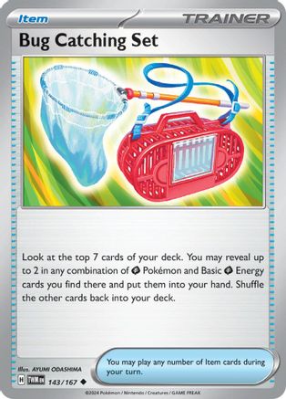 Bug Catching Set 143/167 - SV06 Twilight Masquerade Reverse Holofoil