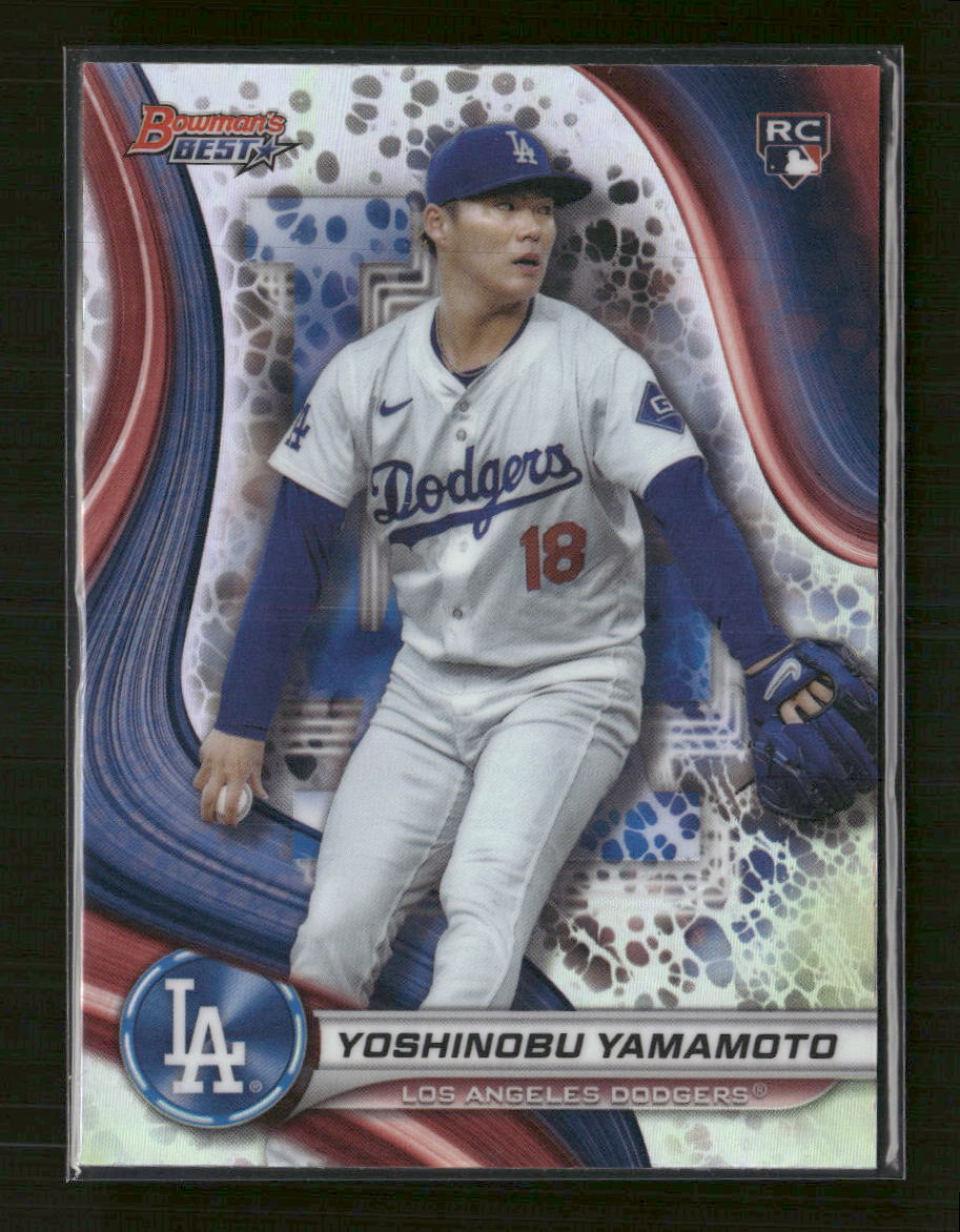 2024 Bowman's Best Yoshinobu Yamamoto Rookie Refractor #34