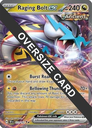 Raging Bolt ex 123/162 - Jumbo Cards Holofoil