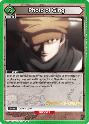 Photo of Ging (UE02ST/HTR-1-109) - UE02ST HUNTER X HUNTER Super PreRelease Starter Deck