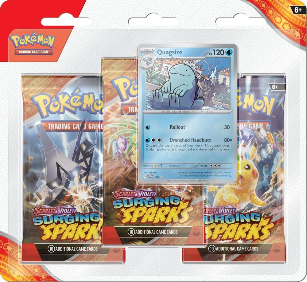 Surging Sparks 3 Pack Blisters