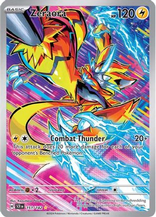 Zeraora 151/142 - SV07 Stellar Crown Holofoil