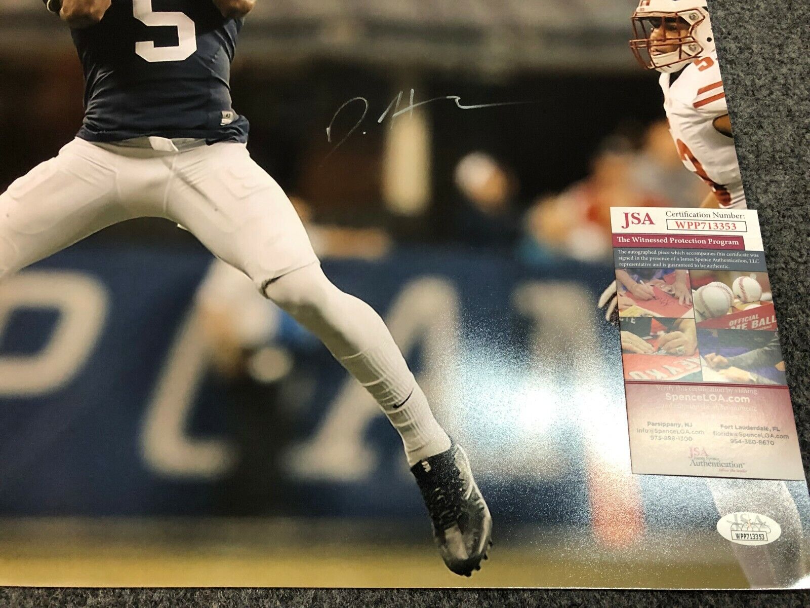 Penn State Daesean Hamilton Autographed Signed 16X20 Photo Jsa Coa