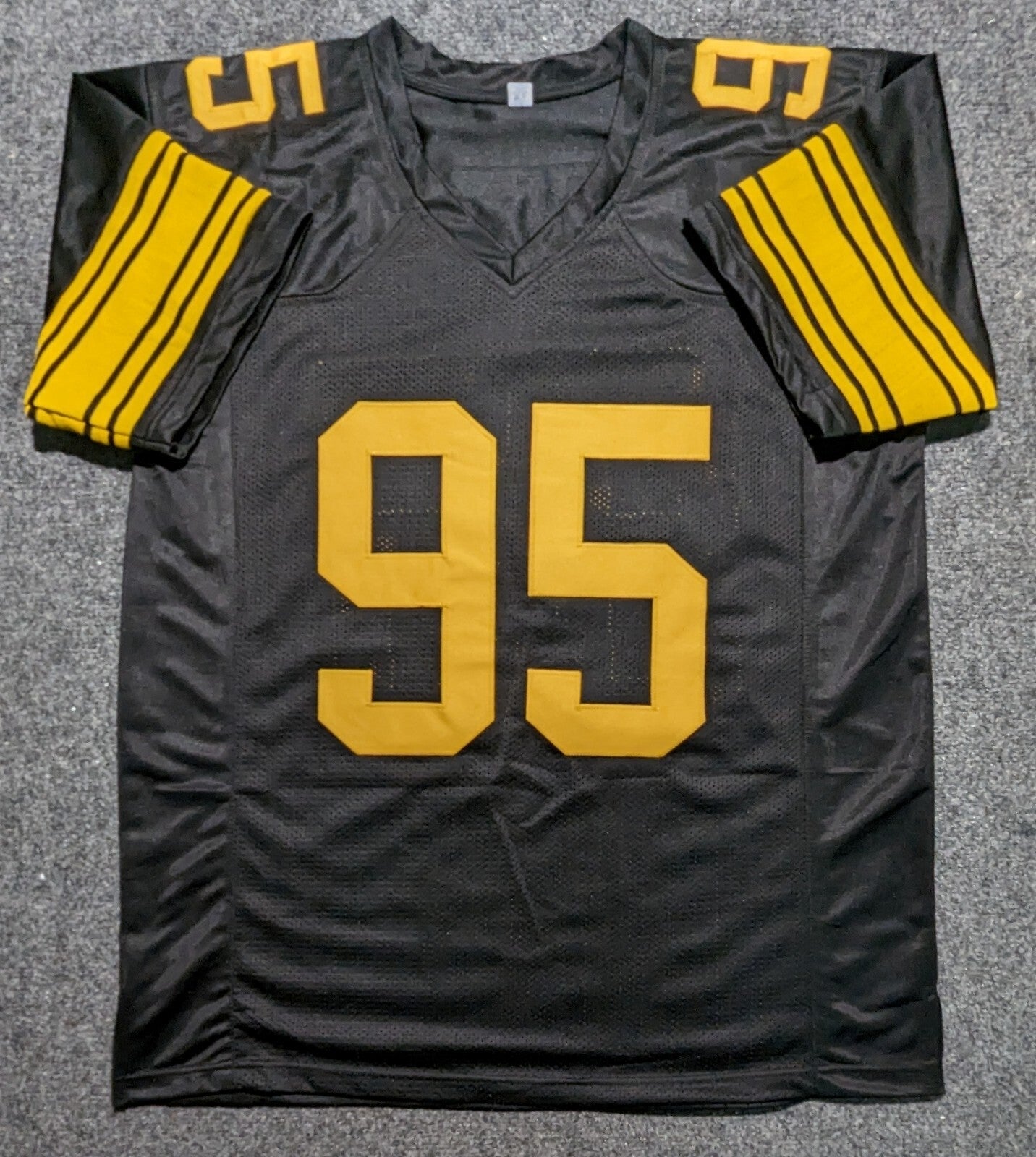 Pittsburgh Steelers Keeanu Benton Autographed Signed Color Rush Jersey Jsa Coa