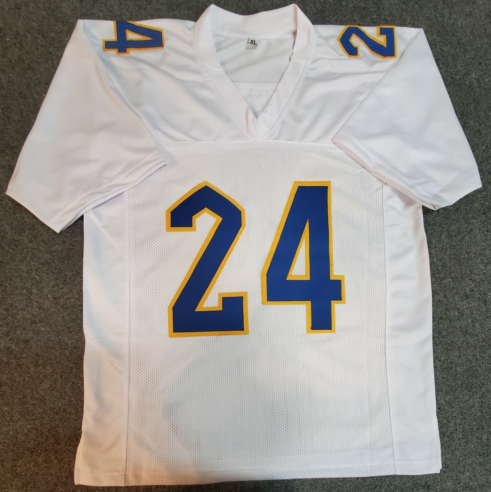 Pitt Panthers Phil Campbell Iii Signed Inscr. "Lets Go Pitt!" Jersey Jsa Coa