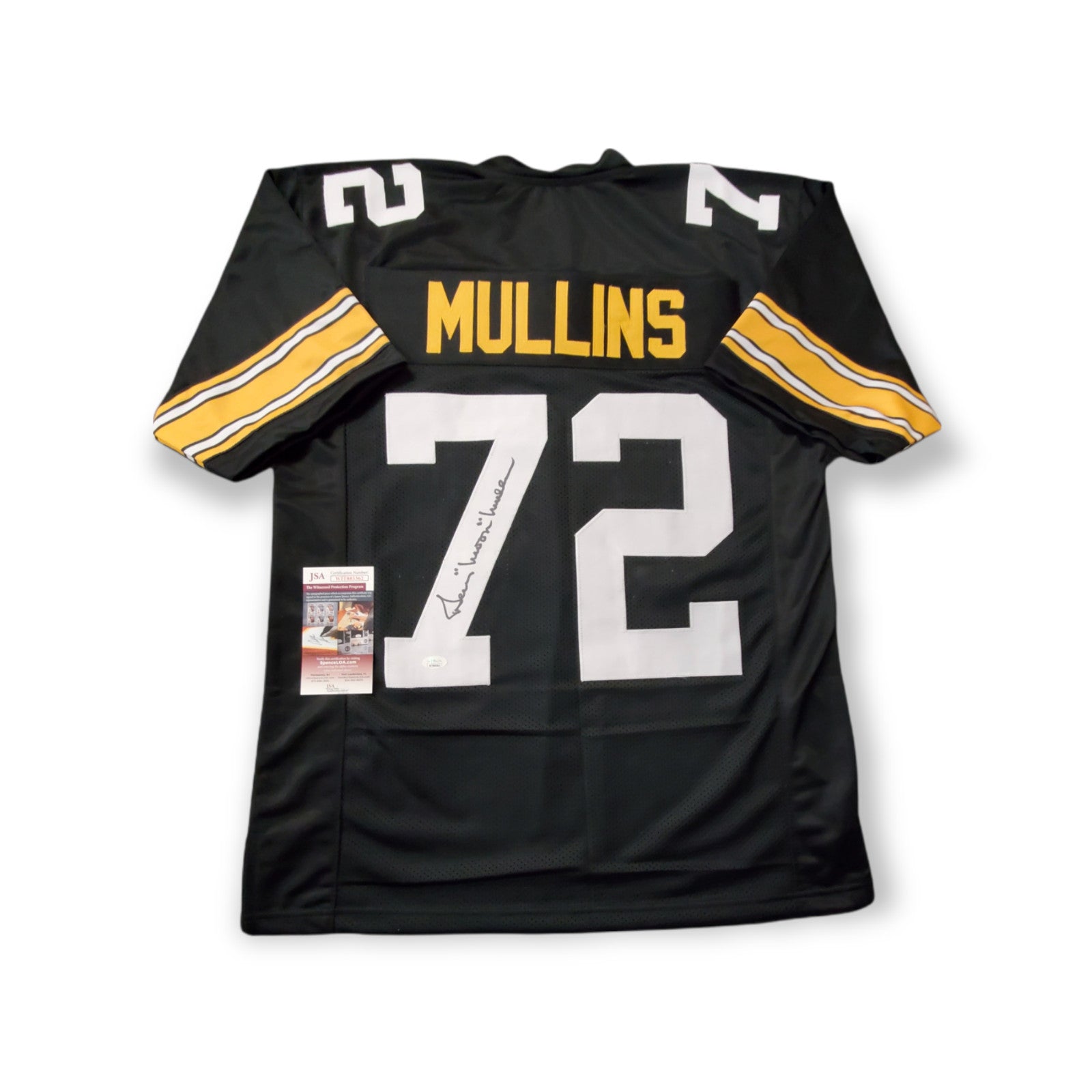 Pittsburgh Steelers Gerry Mullins Autographed Signed Jersey Jsa Coa