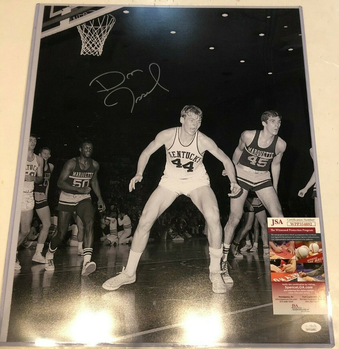 Dan Issel Autographed Signed Kentucky Wildcats 16X20 Photo Jsa Coa