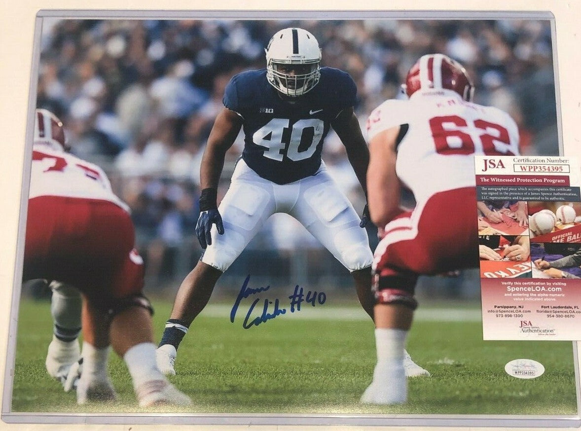 Jason Cabinda Autographed Signed Penn State 11X14 Photo Jsa Coa