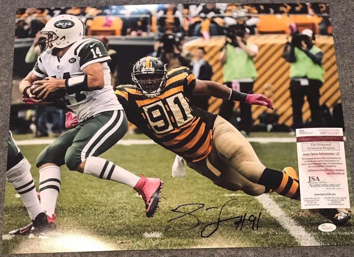 Stephon Tuitt Autographed Signed Pittsburgh Steelers 16X20 Photo Jsa Coa