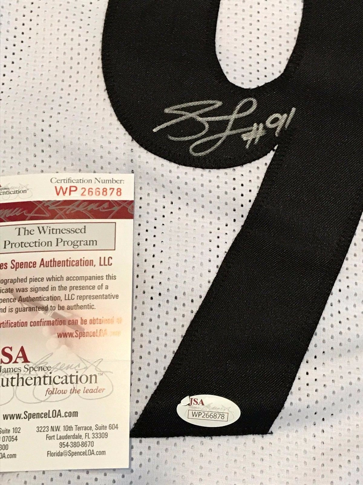Stephon Tuitt Autographed Signed Pittsburgh Steelers Jersey Jsa Coa