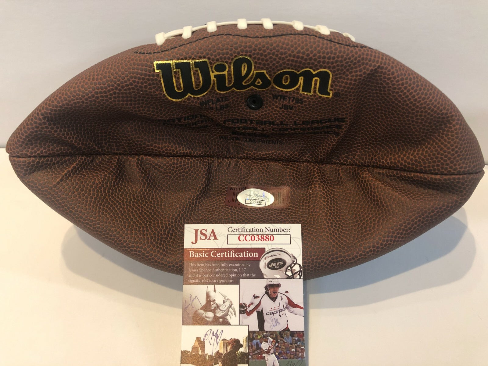 Alec Ogletree Autographed Signed Nfl Football Jsa Coa