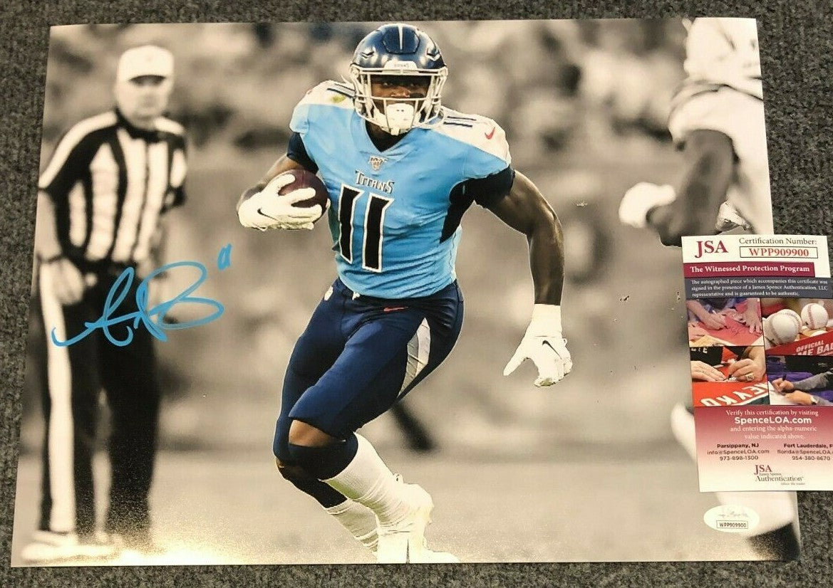 Tennessee Titans Aj Brown Autographed Signed 11X14 Photo Jsa Coa