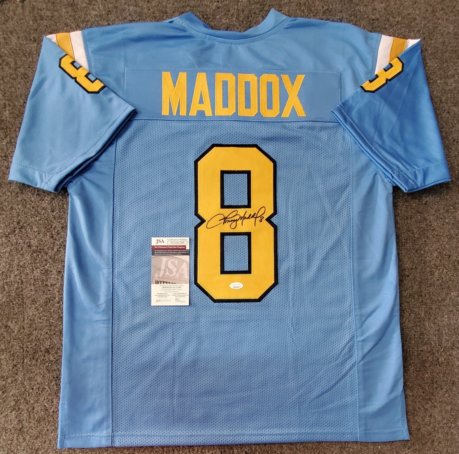 Ucla Bruins Tommy Maddox Autographed Signed Jersey Jsa Coa