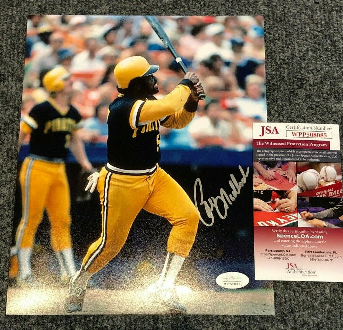 Bill Madlock Autographed Signed Pittsburgh Pirates 8X10 Photo Jsa Coa