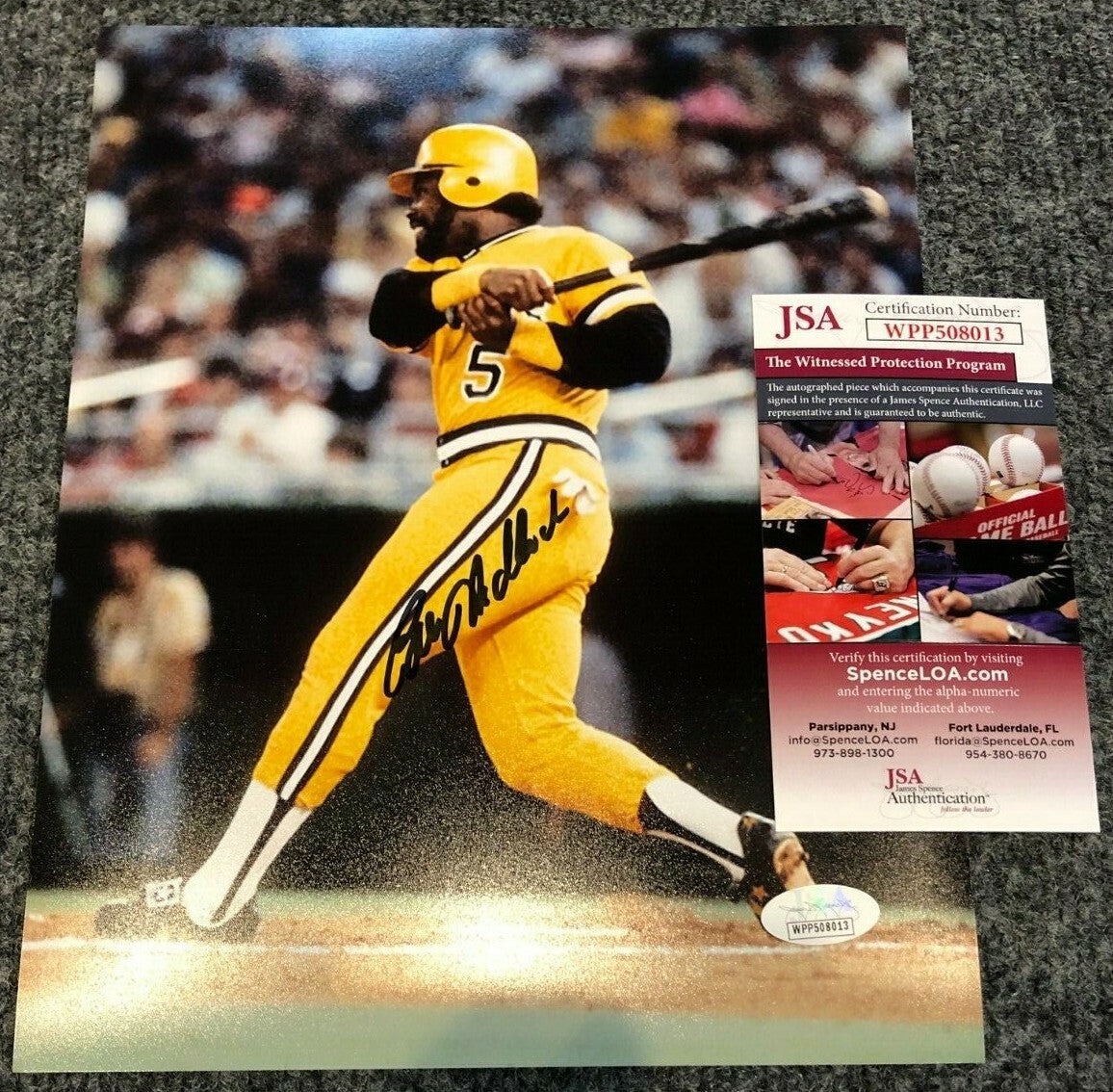 Bill Madlock Autographed Signed Pittsburgh Pirates 8X10 Photo Jsa Coa