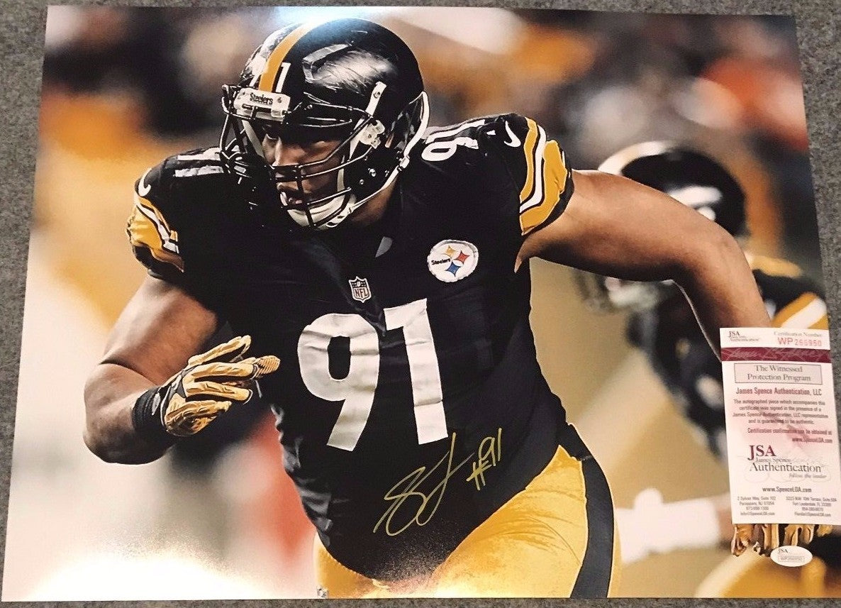 Stephon Tuitt Autographed Signed Pittsburgh Steelers 16X20 Photo Jsa Coa