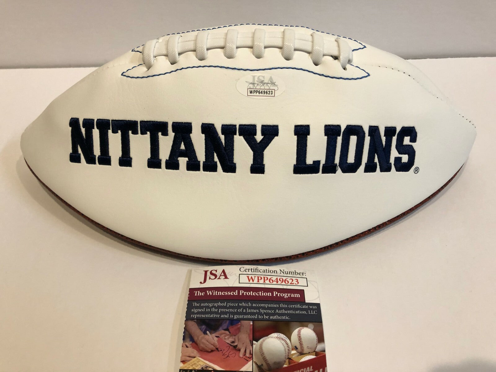 Daesean Hamilton Autographed Signed Inscribed Penn State Logo Football Jsa Coa