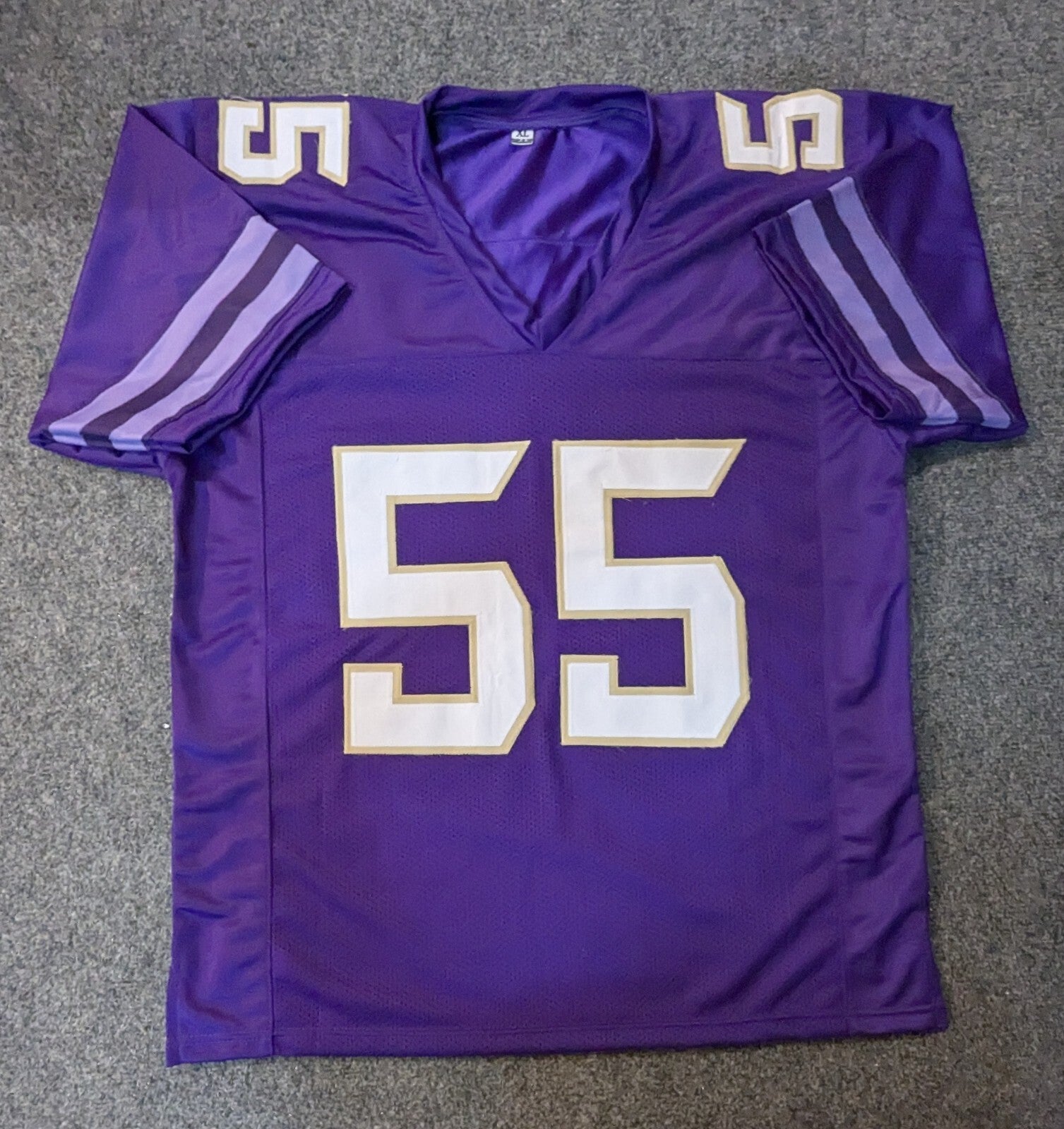Washington Huskies Troy Fautanu Autographed Signed Jersey Jsa Coa