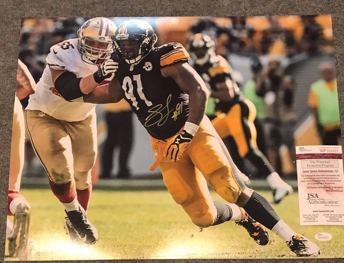 Stephon Tuitt Autographed Signed Pittsburgh Steelers 16X20 Photo Jsa Coa