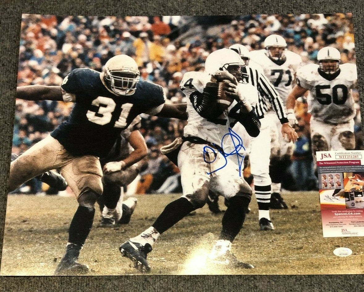Oj Mcduffie Autographed Signed Penn State 16X20 Photo Jsa Coa