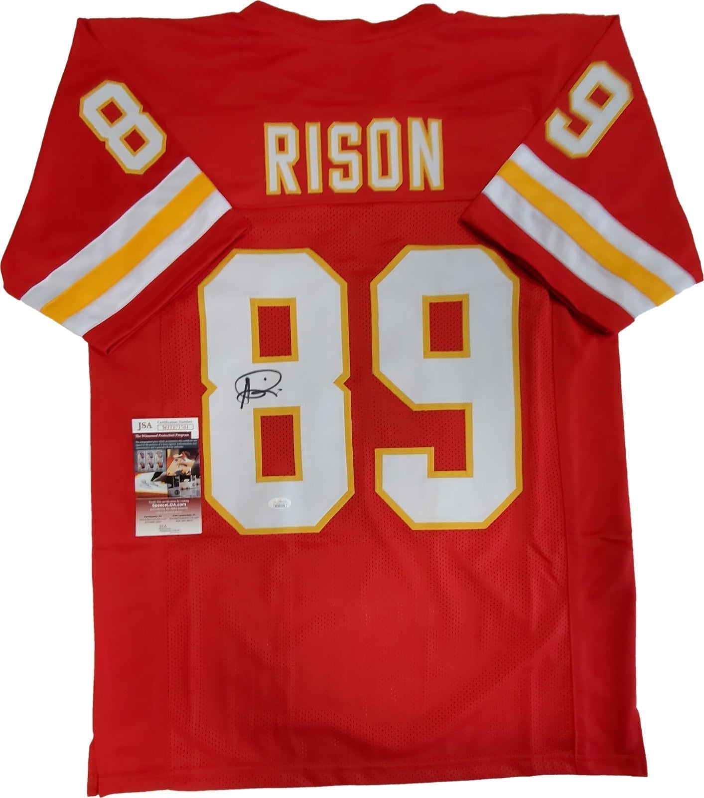 Kansas City Chiefs Andre Rison Autographed Signed Jersey Jsa Coa