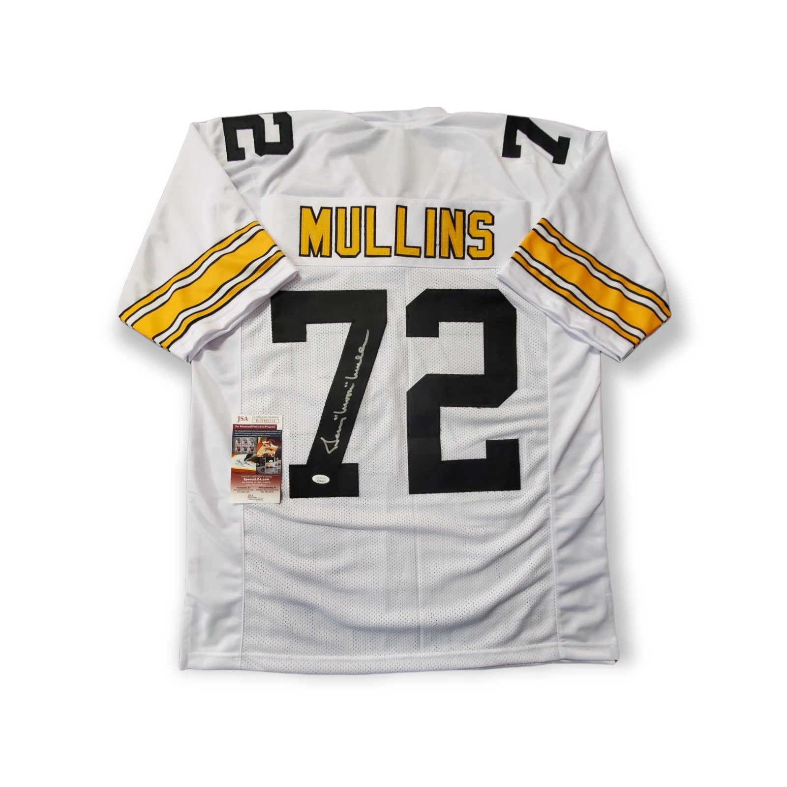 Pittsburgh Steelers Gerry Mullins Autographed Signed Jersey Jsa Coa