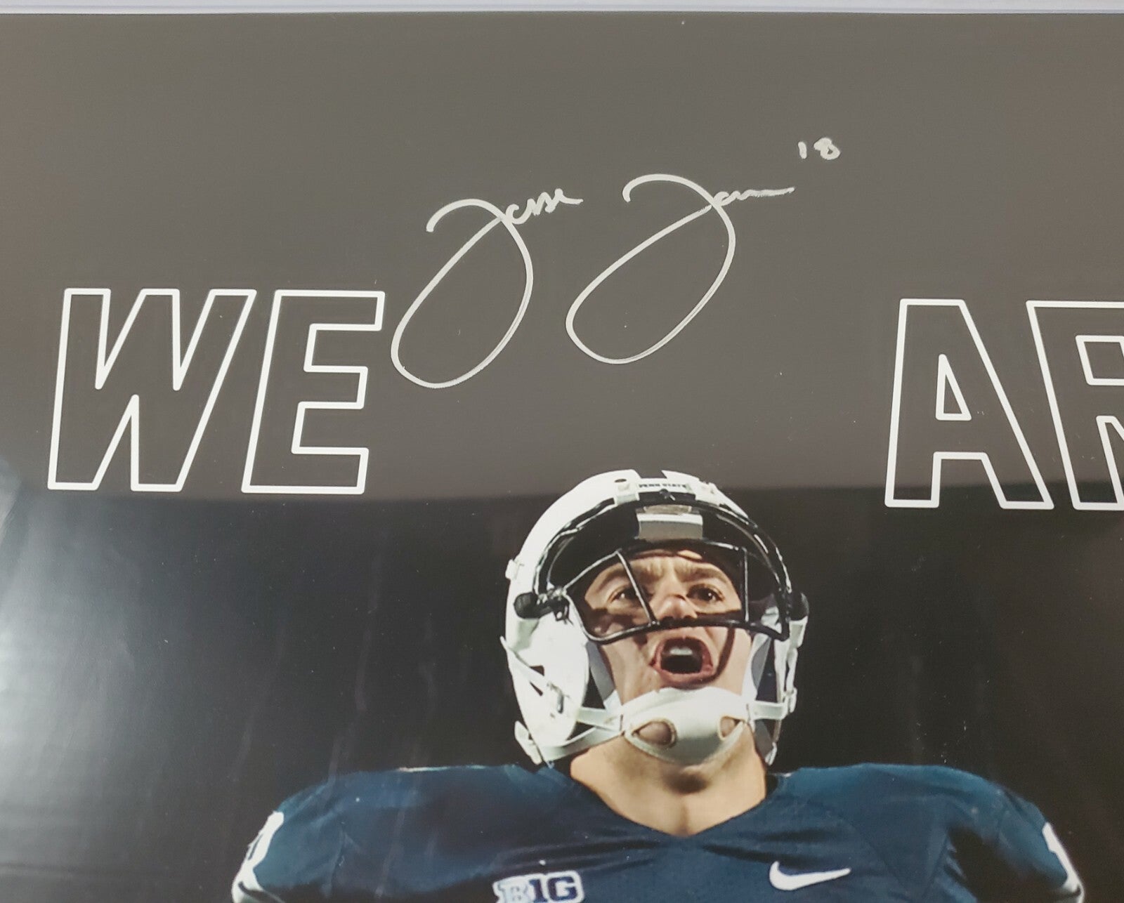 Jesse James Autographed Signed Penn State 16X20 Photo Jsa Coa