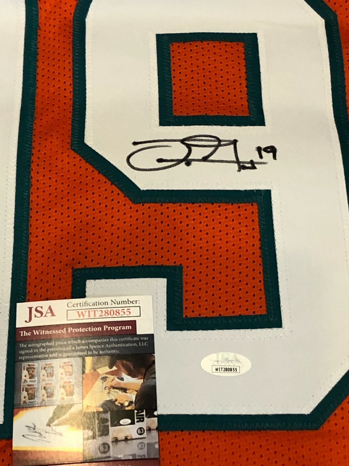 Miami Dolphins Jakeem Grant Autographed Signed Jersey Jsa Coa
