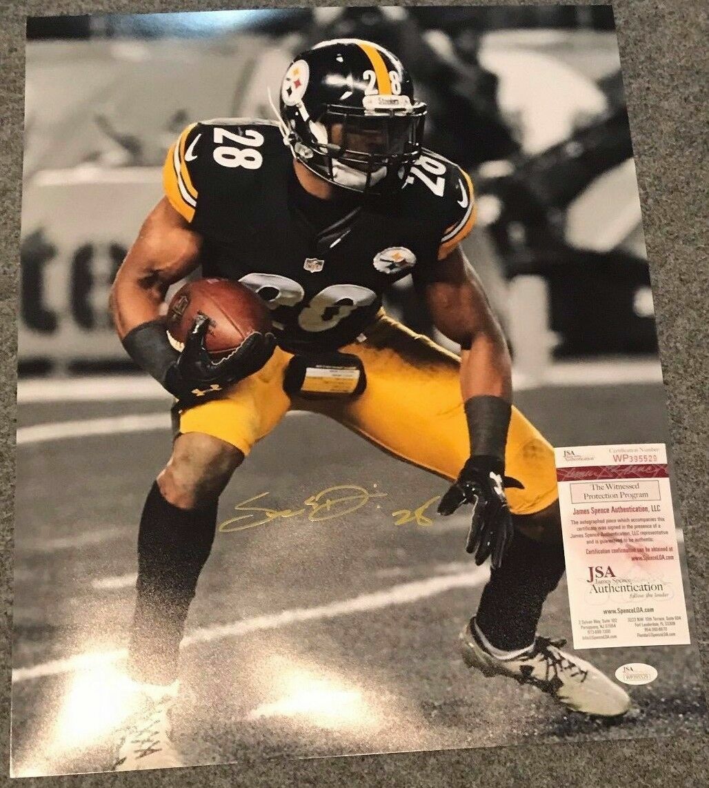 Sean Davis Autographed Signed Pittsburgh Steelers 16X20 Photo Jsa Coa