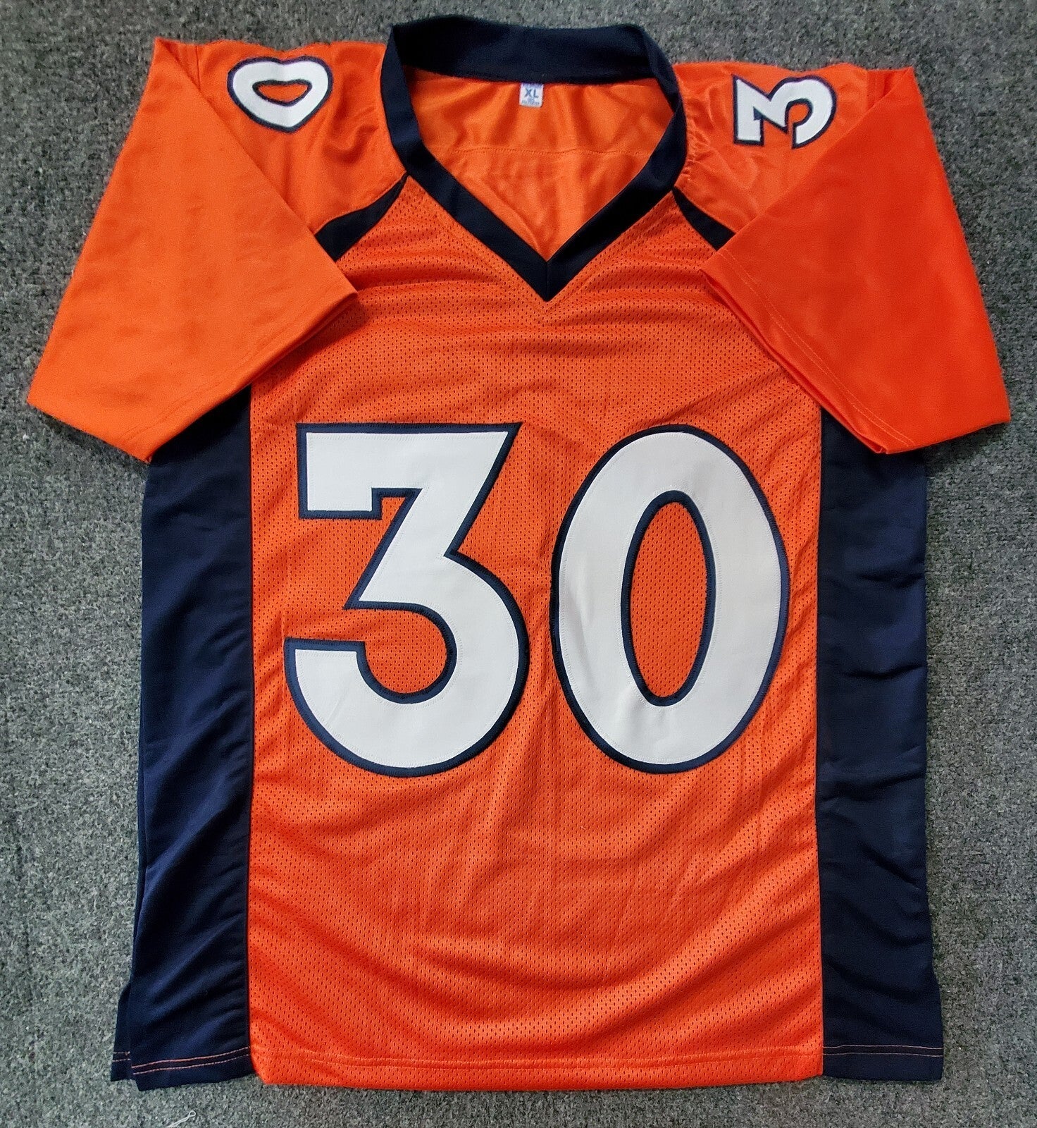 Denver Broncos Caden Sterns Autographed Signed Jersey Jsa Coa