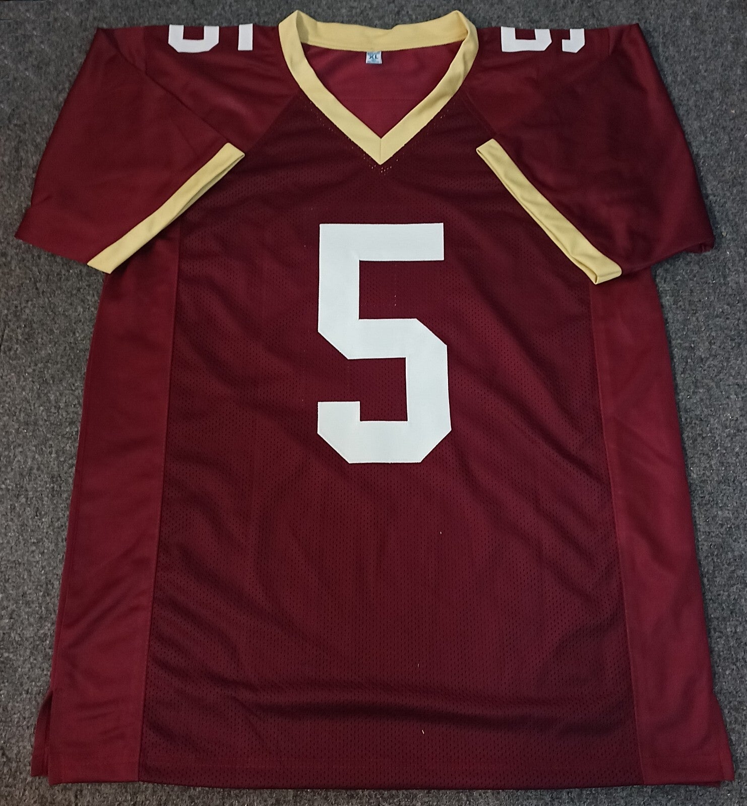Oklahoma Sooners Marquise Brown Autographed Signed Jersey Jsa Coa Sticker Only