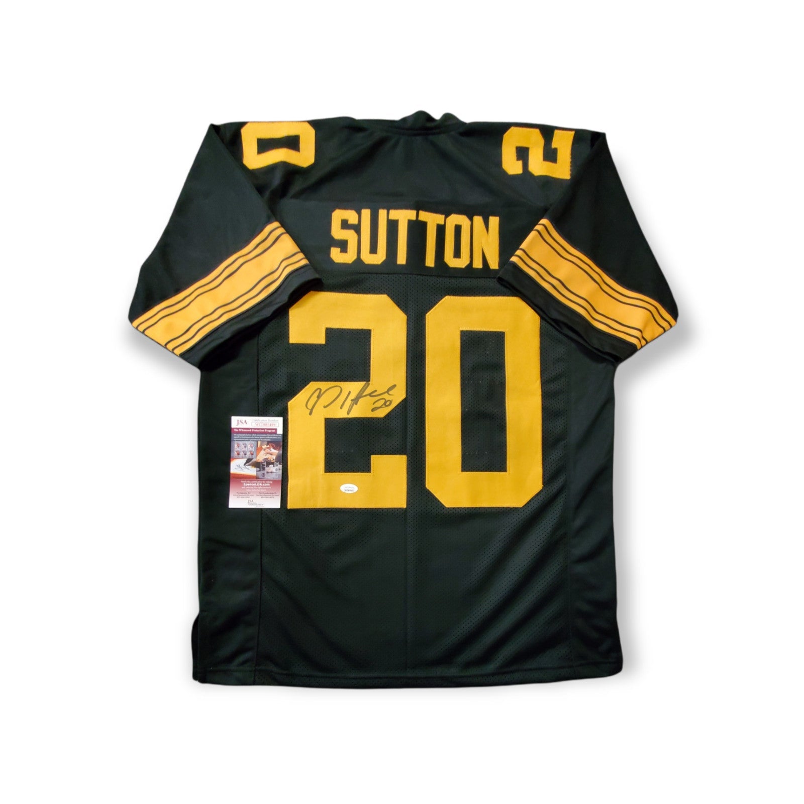 Pittsburgh Steelers Cam Sutton Autographed Signed Jersey Jsa Coa