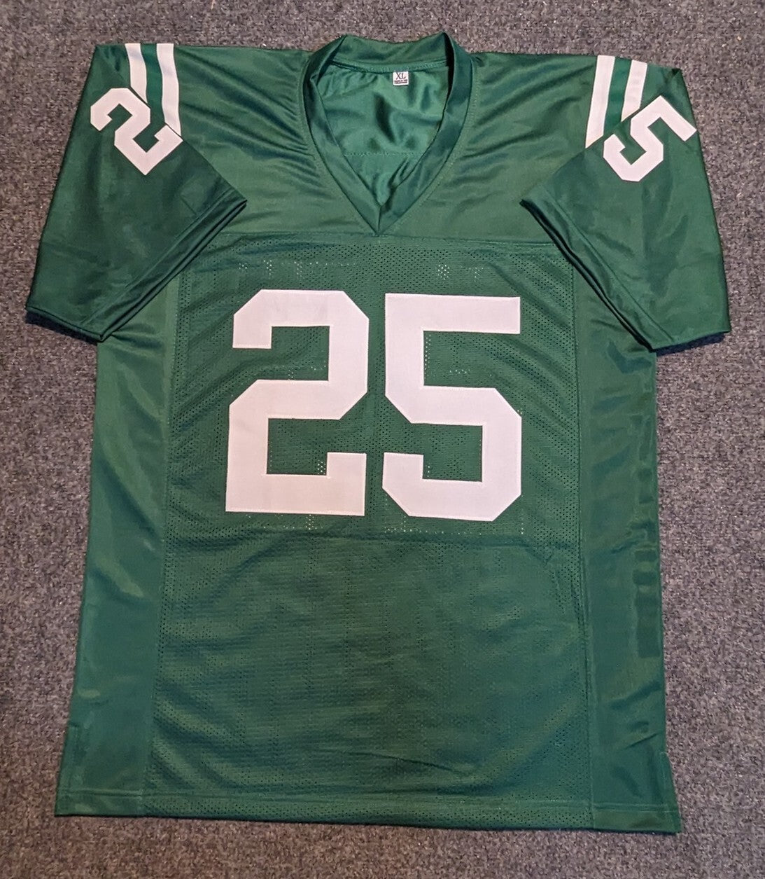 New York Jets Israel "Izzy" Abanikanda Autographed Signed Jersey Jsa Coa